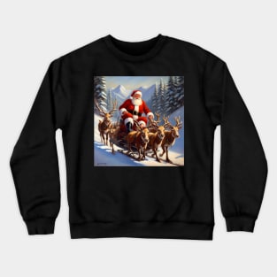 Christmas art (4) Crewneck Sweatshirt